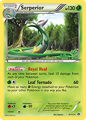 Serperior Legendary Treasures Card List