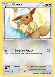 Card image - Eevee - RC14 from Legendary Treasures