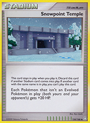 Snowpoint Temple Legends Awakened Pokemon Card