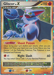 Gliscor Legends Awakened Pokemon Card