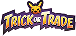 Trick or Trade Pokemon Cards Logo