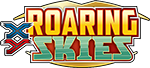 Pokemon Cards Roaring Skies Logo