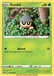 Seedot Lost Origin Pokemon Card