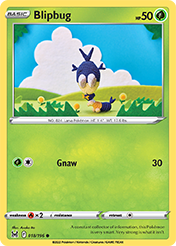 Blipbug Lost Origin Pokemon Card