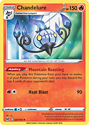 Card image - Chandelure - 26 from Lost Origin