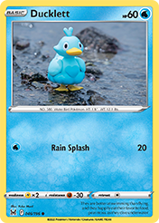 Ducklett Lost Origin Pokemon Card