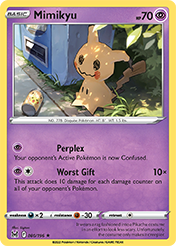 Mimikyu Lost Origin Pokemon Card