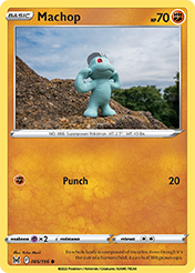 Machop Lost Origin Pokemon Card