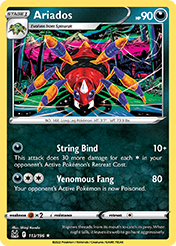 Ariados Lost Origin Pokemon Card