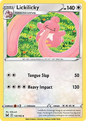 Lickilicky Lost Origin Pokemon Card