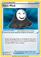 Panic Mask Lost Origin Pokemon Card