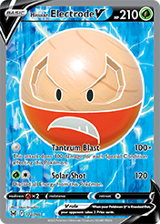 Card image - Hisuian Electrode V - 172 from Lost Origin