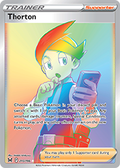 Thorton Lost Origin Pokemon Card