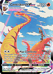 Centiskorch VMAX Lost Origin Pokemon Card