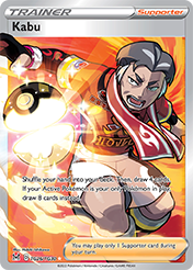 Kabu Lost Origin Pokemon Card