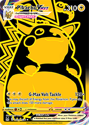 Pikachu VMAX Lost Origin Pokemon Card