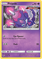 Poipole Lost Thunder Pokemon Card