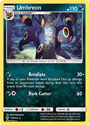 Card image - Umbreon - 120 from Lost Thunder