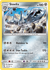 Steelix Lost Thunder Pokemon Card