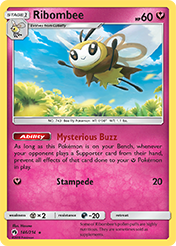 Ribombee Lost Thunder Pokemon Card