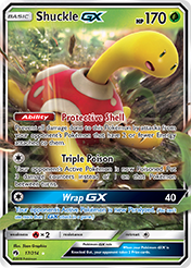 Shuckle-GX Lost Thunder Pokemon Card