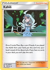 Kahili Lost Thunder Pokemon Card