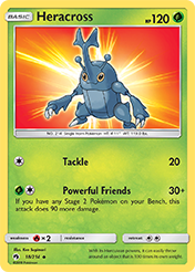 Heracross Lost Thunder Card List