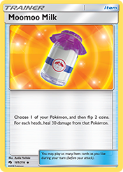 Moomoo Milk Lost Thunder Pokemon Card