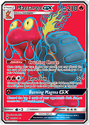 Magcargo-GX Lost Thunder Pokemon Card
