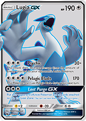 Lugia-GX Lost Thunder Pokemon Card