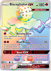 Blacephalon-GX Lost Thunder Pokemon Card