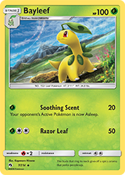 Bayleef Lost Thunder Card List