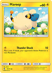 Mareep Lost Thunder Pokemon Card