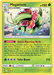 Meganium Lost Thunder Card List