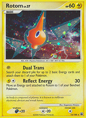 Rotom Majestic Dawn Card List