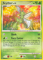 Scyther Majestic Dawn Pokemon Card