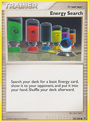 Energy Search Majestic Dawn Pokemon Card