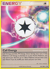 Call Energy Majestic Dawn Pokemon Card