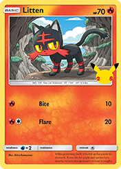 Litten McDonald's 25th Anniversary Card List