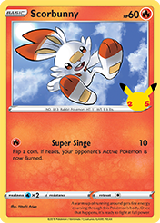 Scorbunny McDonald's 25th Anniversary Card List