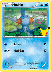 Mudkip McDonald's 25th Anniversary Card List