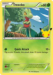 Treecko McDonald's 25th Anniversary Card List