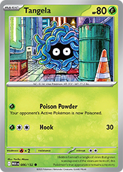 Tangela Mega Evolution Pokemon Card