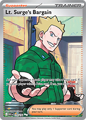 Lt. Surge's Bargain