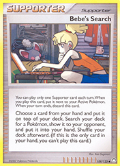 Bebe's Search Mysterious Treasures Pokemon Card