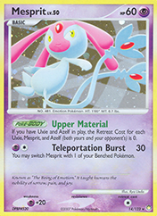 Mesprit Mysterious Treasures Card List