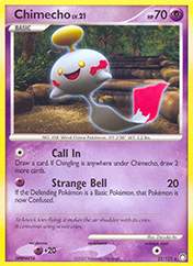 Chimecho Mysterious Treasures Pokemon Card