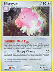 Blissey Mysterious Treasures Card List