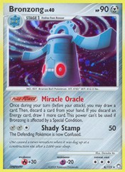 Bronzong Mysterious Treasures Card List