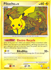 Pikachu Mysterious Treasures Pokemon Card